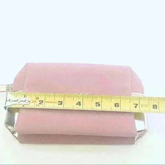 GRÈS PARIS ROSE  VELVET POUCH MINI BAG - Picture 3 of 7